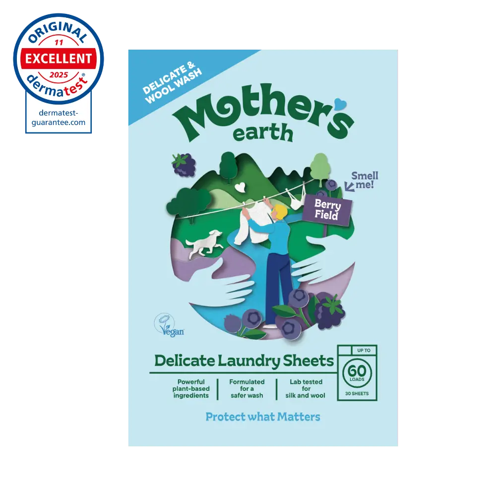 Mother's Earth Wasstrips Delicaat & Wol